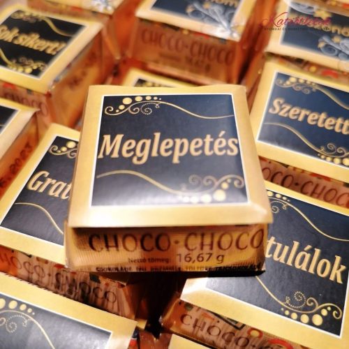 Meglepetés minicsoki csokis 